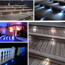 2066 - Spot encastré bois 6x10cm 3000°K