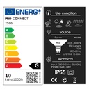 2586 - Spot à encastré dans le jardin Ø16cm 3000°K