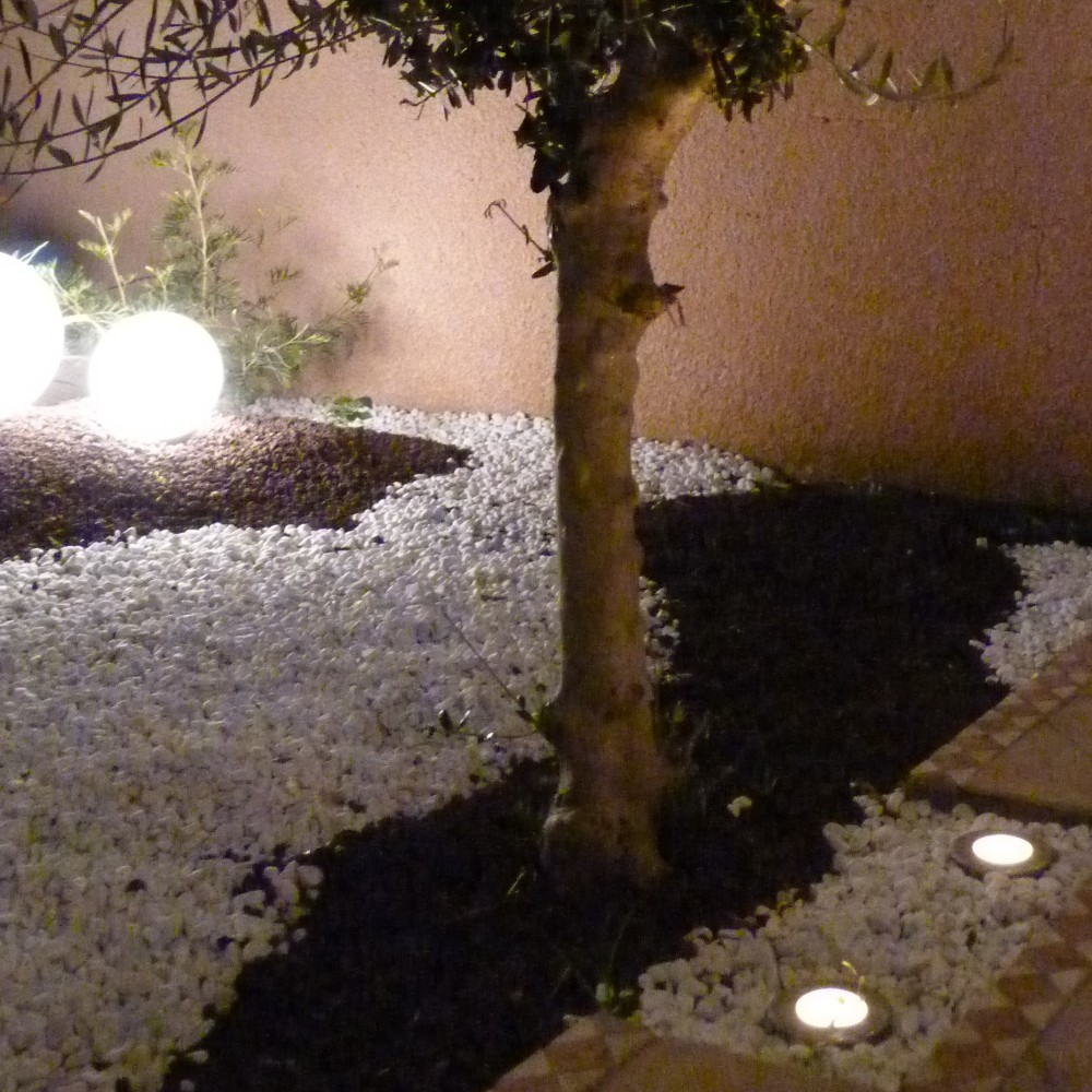 2646 - Encastré béton Ø 52mm 3W - carrossable 3000°K