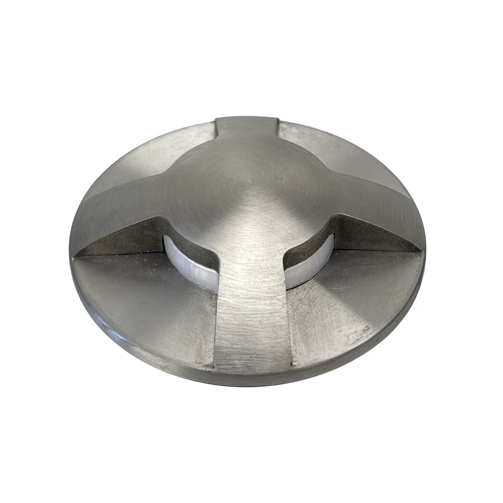 2646-D404 - Encastré béton Ø 52mm 3W 3000°K - Top INOX 4 fenêtres