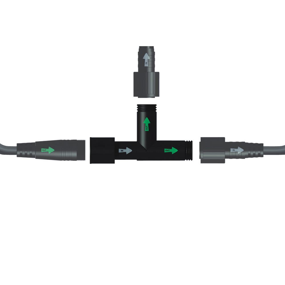 0300 - Connecteurs "T" 2 sorties x2