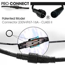 0320 - Connecteur Rideau 1m 5 sorties