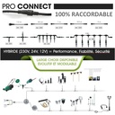 0320 - Connecteur Rideau 1m 5 sorties