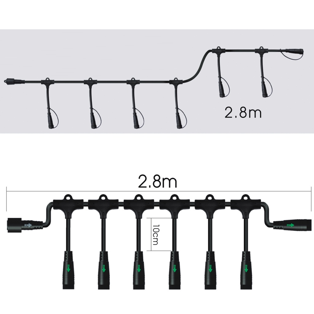 0380 - Connecteur DECKING 2,80m