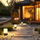 4231 - Plot Lumineux Ø 11,4cm + Piquet Ht 20cm