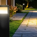 4414 - Borne Noire  16 x 5 x Ht 56cm - Bizauté 2 côté