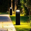 4414 - Borne Noire  16 x 5 x Ht 56cm - Bizauté 2 côté