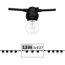 8502-G40 - Guirl. 1,5m 3xE27/G45 Fil 3000K