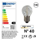 8512-G40 - Guirl. 12m 24xE27/G45 Fil 3000K