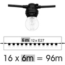 85144-G11 - Guirl. TEMPEST. 144m 288xE27/G45 Fil 1700K