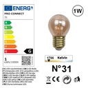 8524-G31 - Guirl. MUSETTE 24m 48xE27/G45 Fil 1700K