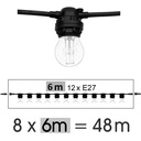 8548-G46 - Guirl 48m 96xE27/ST64 Fil 2200K