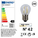 8606-G42 - Guirl. 6m 8xE27/G45 Fil 3000K