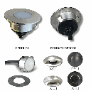2036 - 3 Spots encastrés pour bois Ø6cm - 3000°K