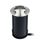 2646-D402 - Foco de encastrar em betão Ø 52mm 3W 3000°K - Top INOX 2 janelas